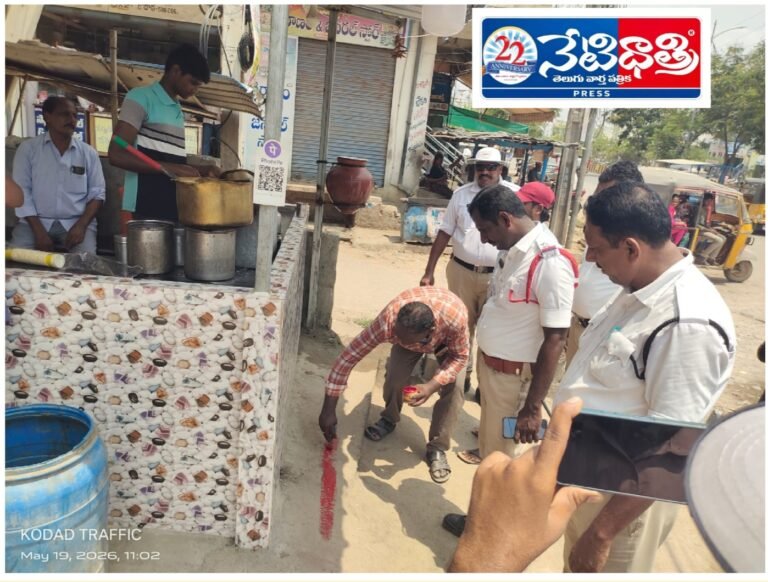 Special Drive Against Road Encroachments