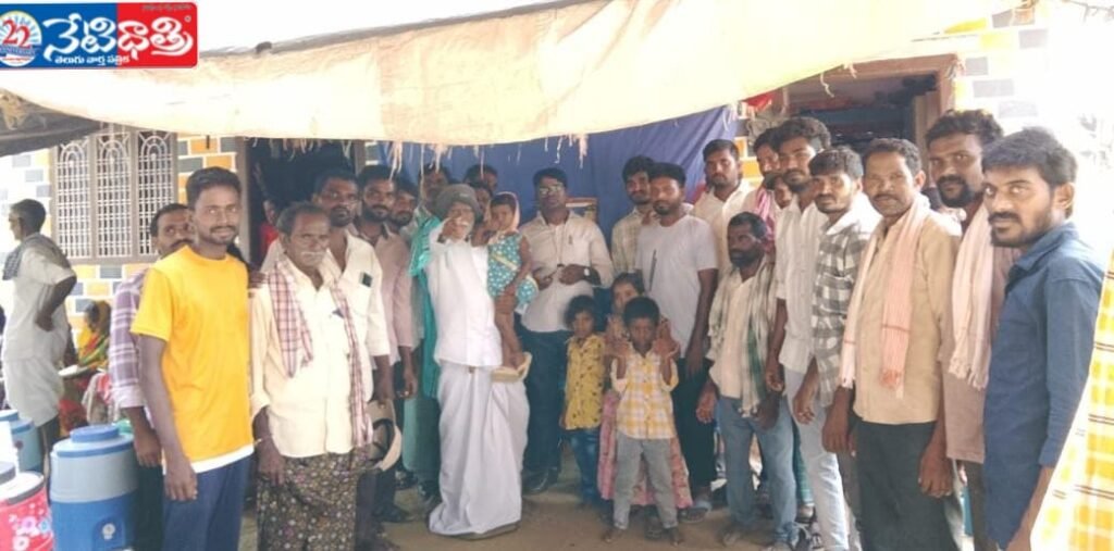 Villagers Extend Support to Bereaved Family