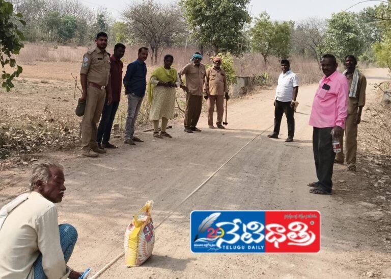 Road Works Initiated Between Gundampalli and Mallapur