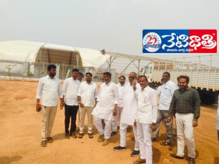 Aileru MLA Reviews CM Tour Arrangements