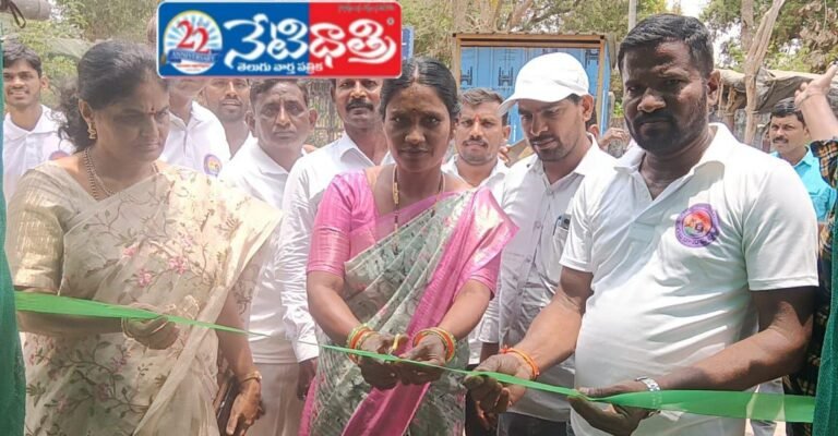 Water Shelter Opened at Gatlakaniparthi